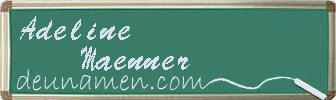 Adeline Maenner Visitenkarte